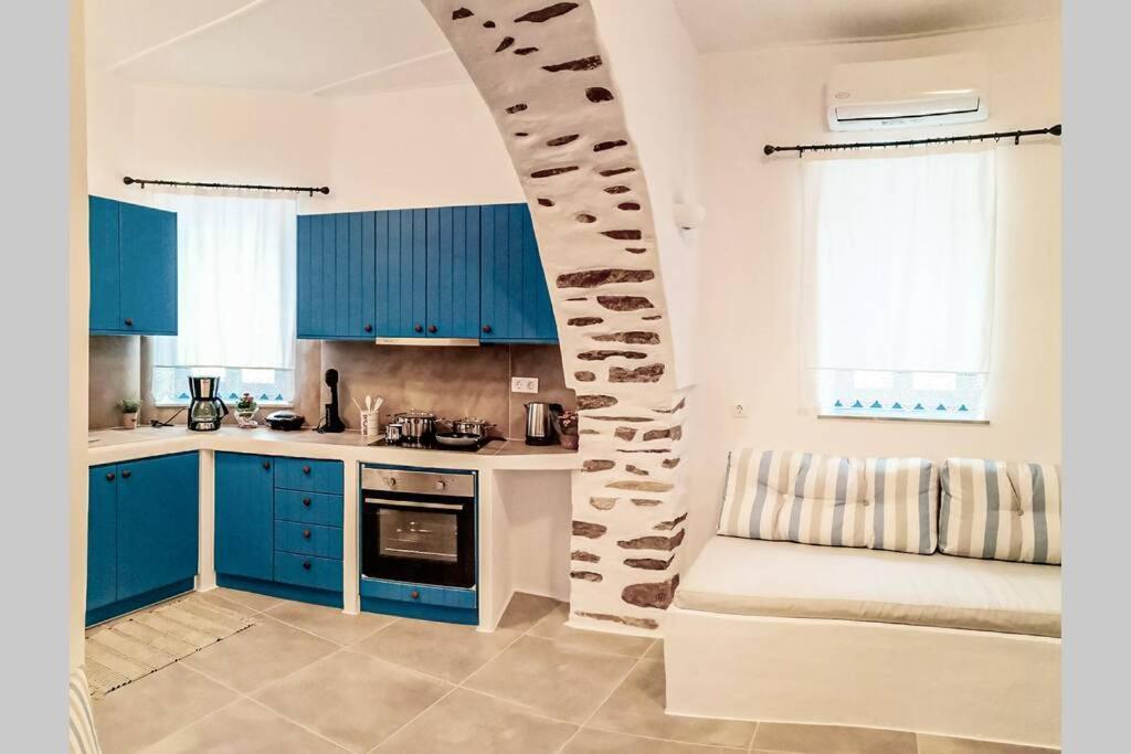 Kostos House Blue Leilighet Eksteriør bilde