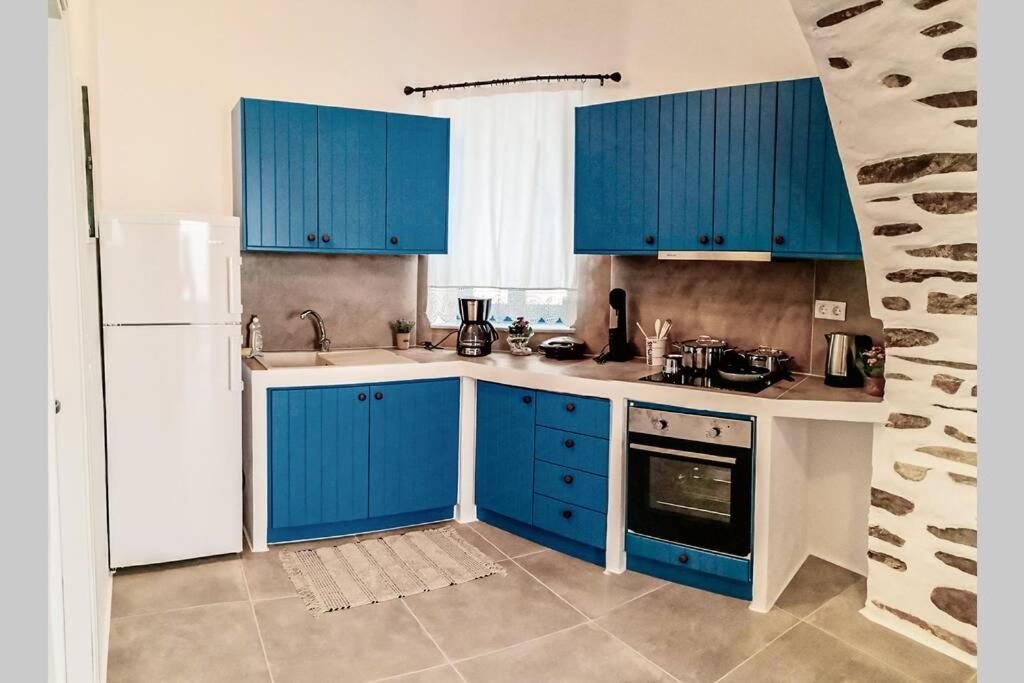 Kostos House Blue Leilighet Eksteriør bilde